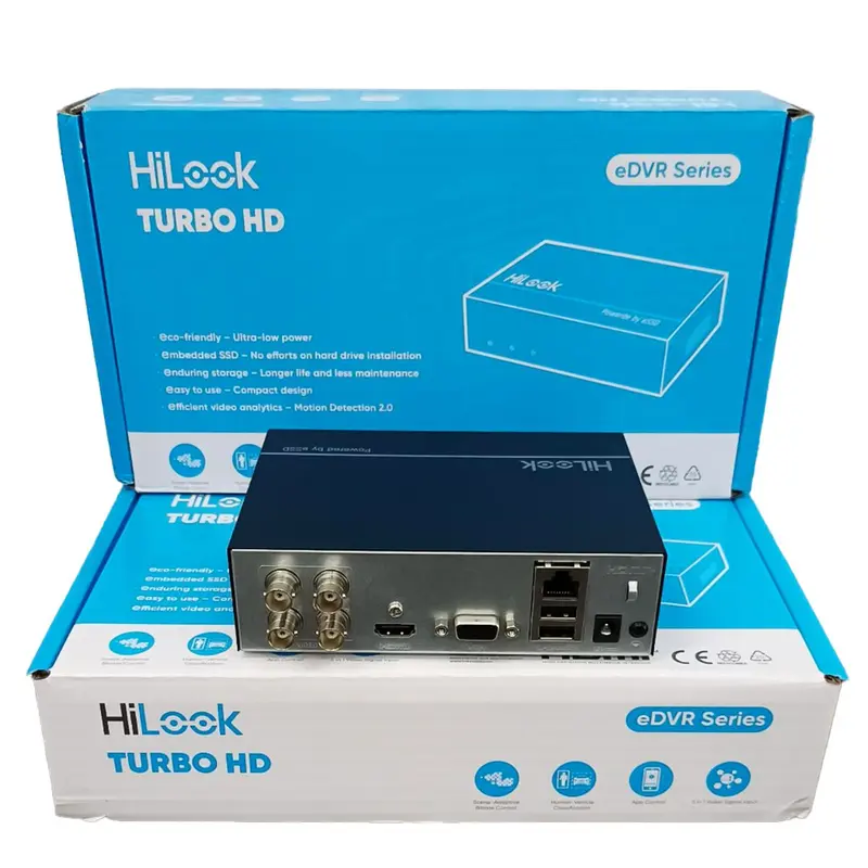 DVR 4 CANAIS 1080P LITE TURBO HD  DVR-E04G-B HILOOK