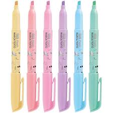MARCA TEXTO C/24 FLASH CORES PASTEL TRIS