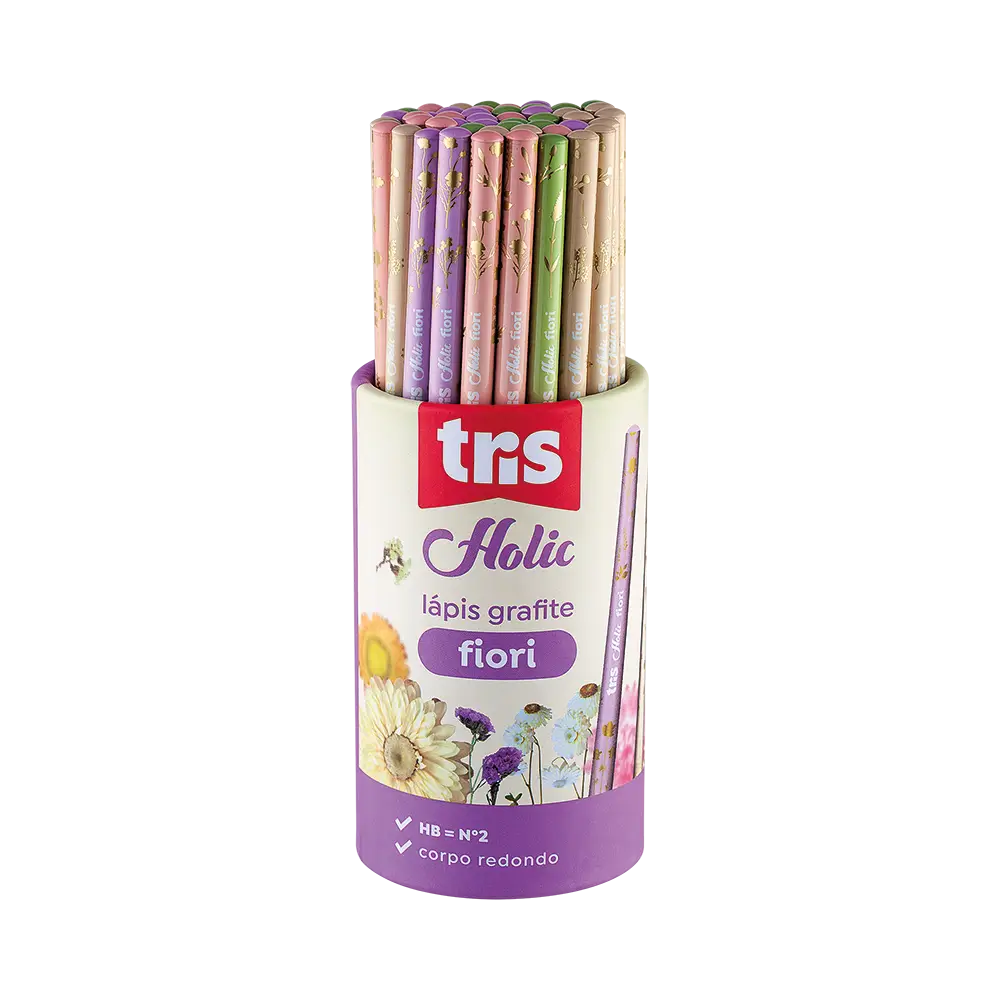 LAPIS GRAFITE C/48 HOLIC FIORI TRIS
