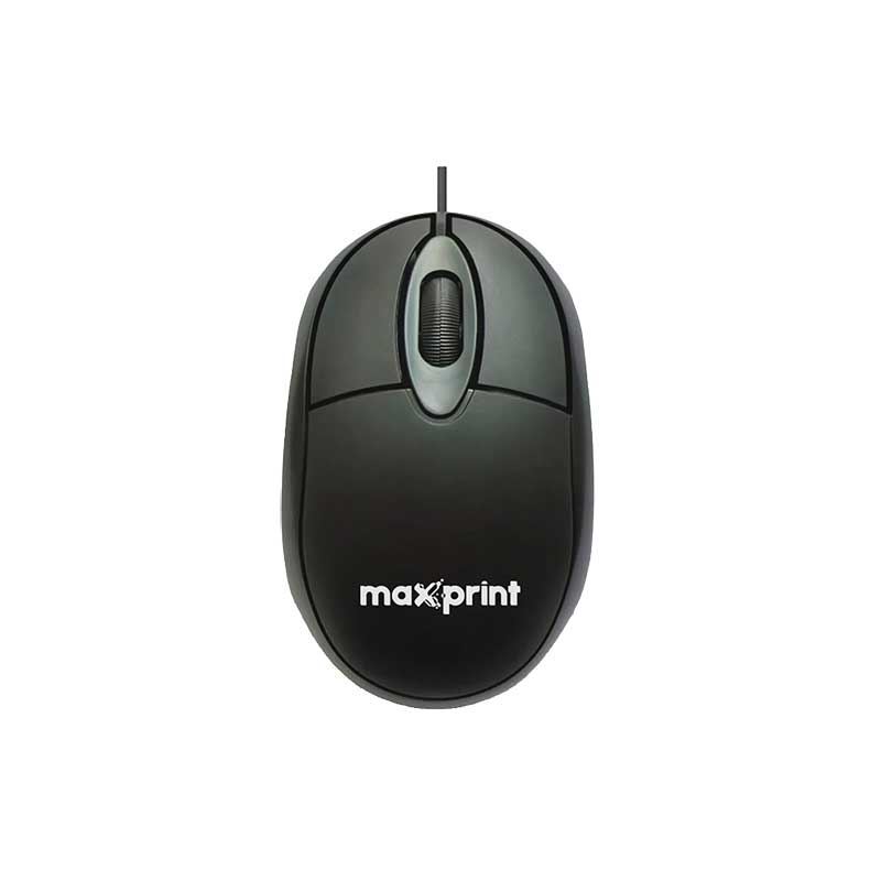 MOUSE USB 1200DPI MO1000 ASSENTIAL PR MAXPRINT