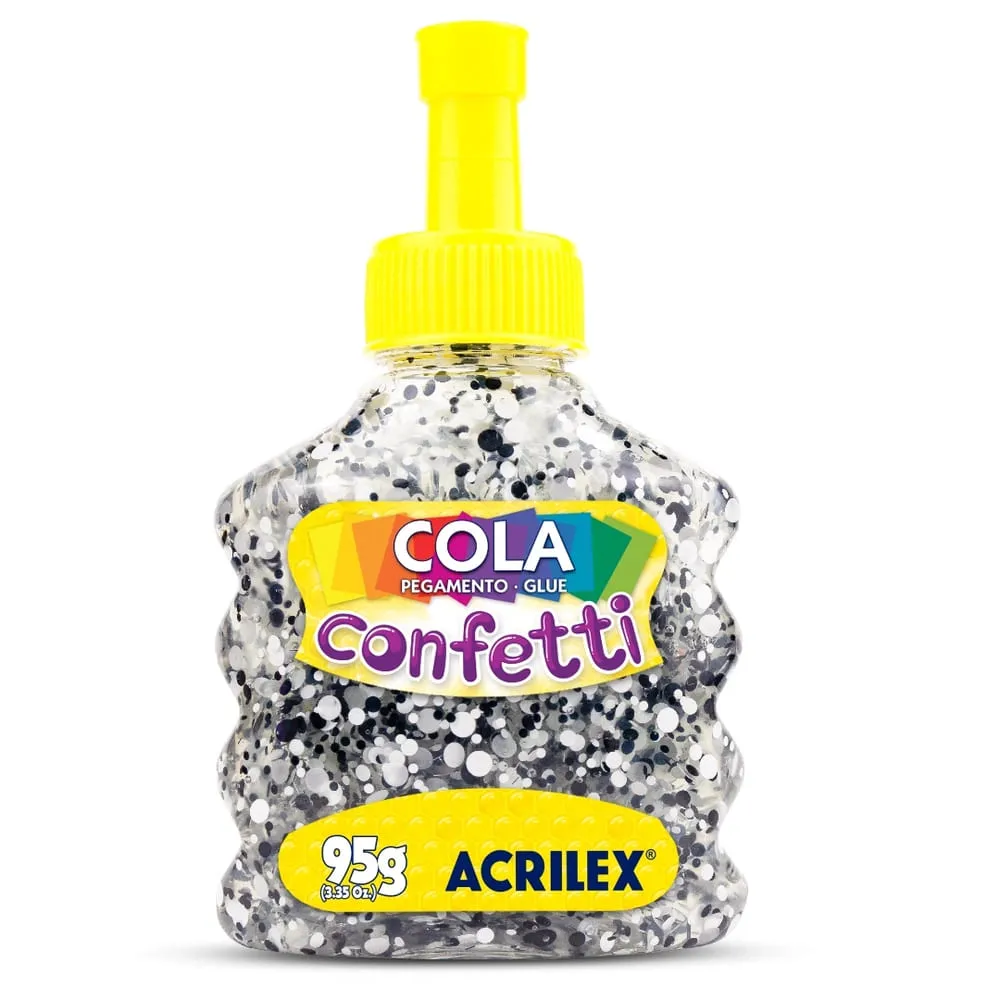 COLA CONFETTI 95G ESPACIAL ACRILEX