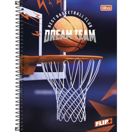 CADERNO ESP UNIV CD 10M 200F C/4 FLIP MASC TILIBRA