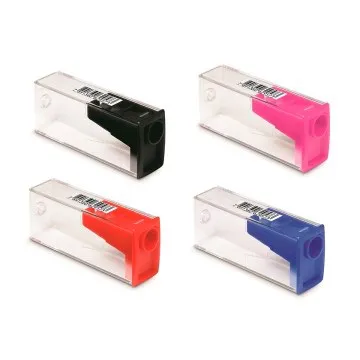 APONTADOR SIMPLES RETANGULAR C/24 CORES NEON MASTER