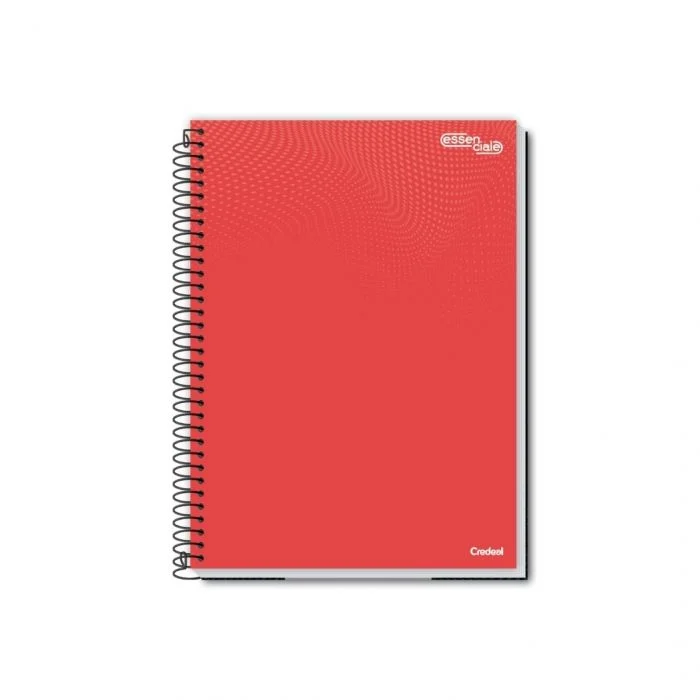 CADERNO ESP UNIV CD 1M 80F C/4 ESSENCIALE CREDEAL