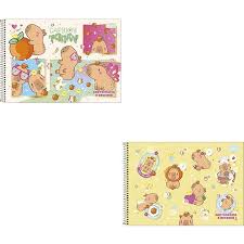 CADERNO ESP CARTOG CD 80F C/4 CAPYCLUB TILIBRA