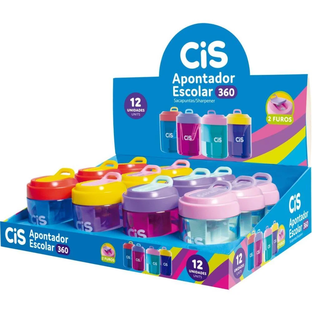 APONTADOR C/DEP 2F C/12 360 CORES CIS