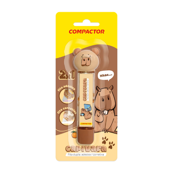 FITA 2EM1 CORRETIVA/ADESIVA CAPIVARA COMPACTOR