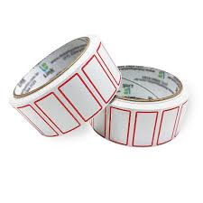 ETIQUETA ADESIVA TARJADA C/6 40MM X 30MM 3003-1 LINK