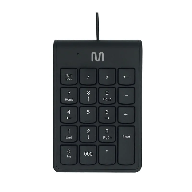 TECLADO USB NUMERICO TC227 PR MULTILASER