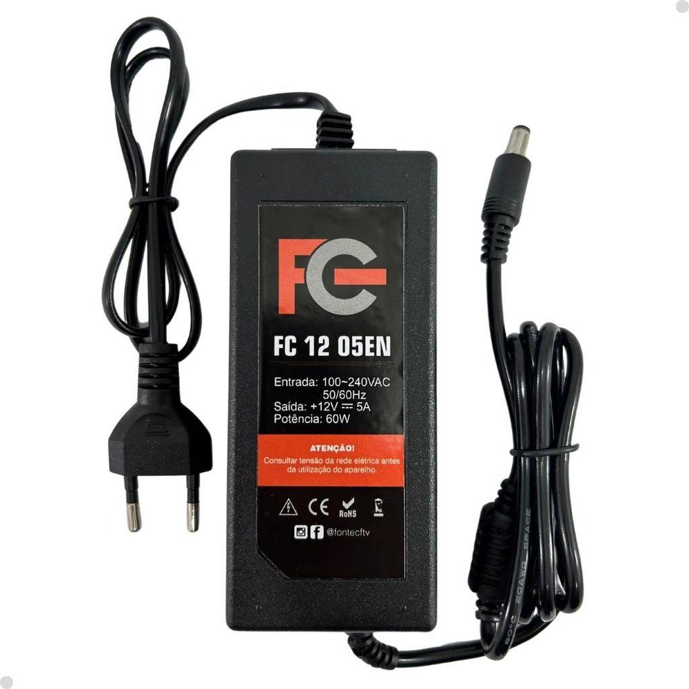 FONTE 12V 5A FC1205EN FC