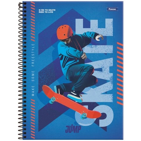 CADERNO ESP UNIV CD 10M 200F C/4 JUMP 8001 FORONI