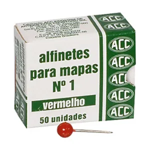 ALFINETE P/MAPAS Nº 1 VM C50UND ACC