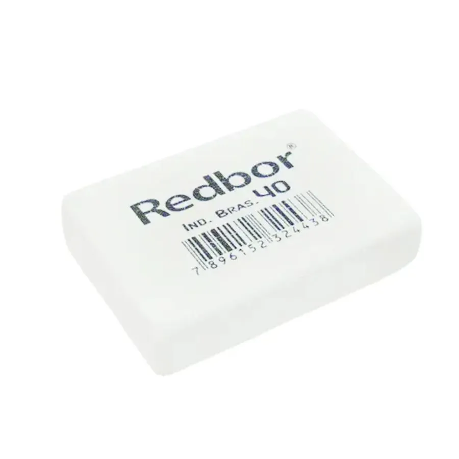 BORRACHA BR ERASER 20 RED BOR
