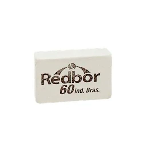 BORRACHA BRANCA ERASER 60 RED BOR