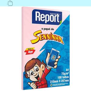 PAPEL A4 100F 75G RS SENNINHA REPORT