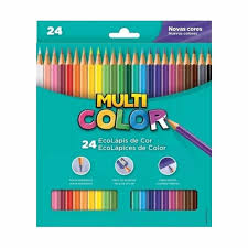 LAPIS DE COR GD 24 CORES SUPER MULTICOLOR